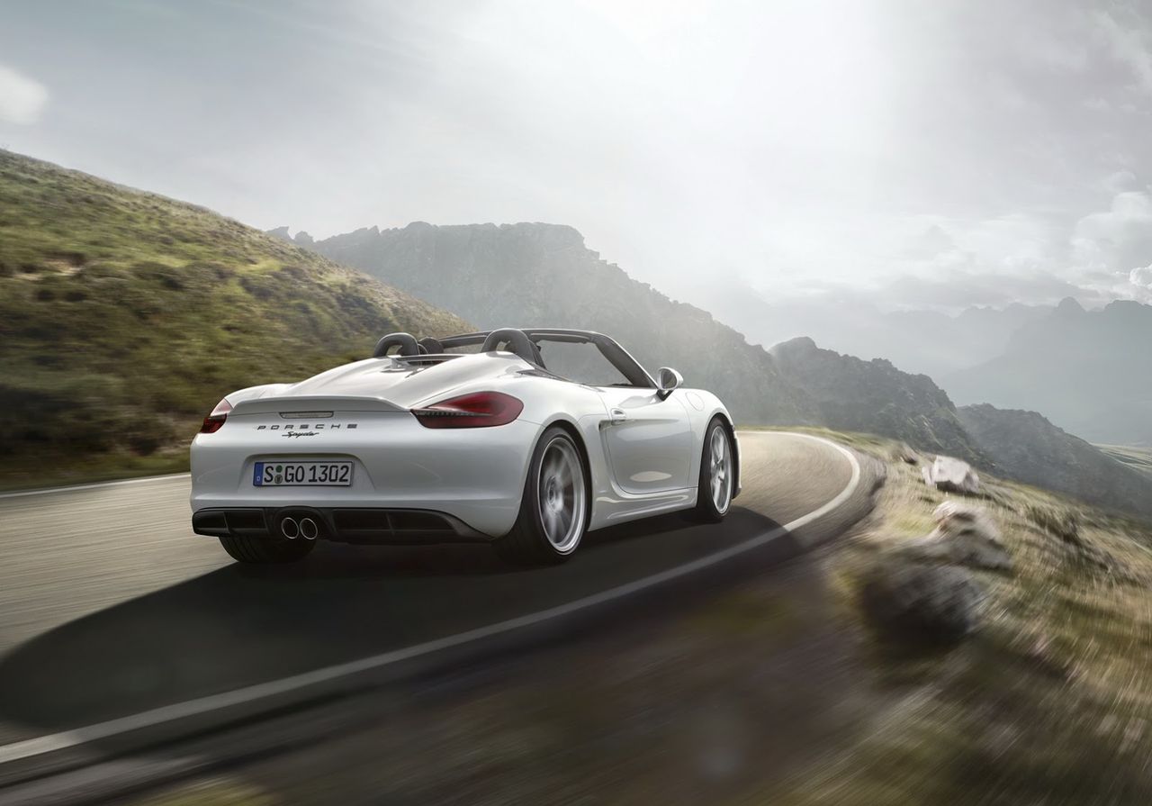 Porsche Boxster Spyder (2015) - jeszcze więcej stylu