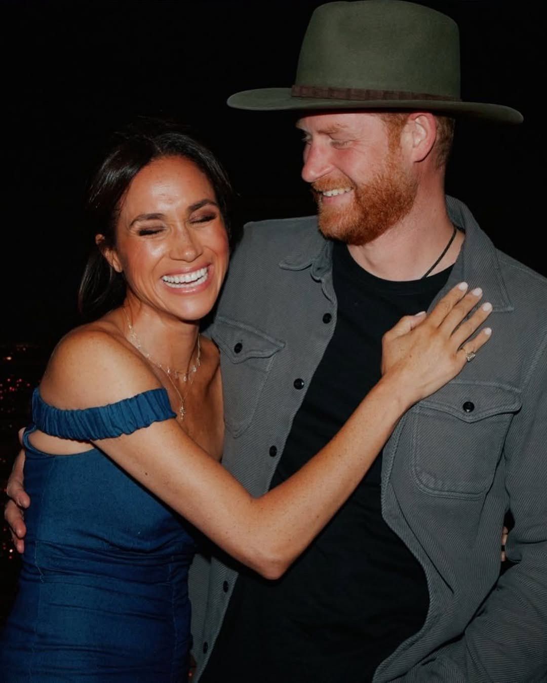 Meghan i Harry na koncercie