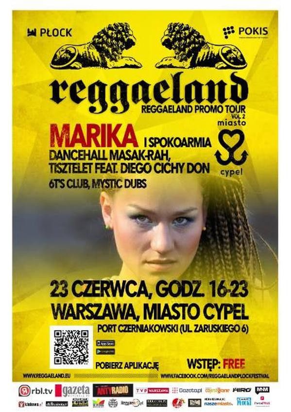 Za darmo: Reggaeland Promo Tour w Mieście Cypel