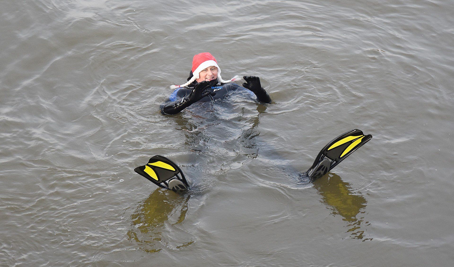 Zimna woda nie była straszna