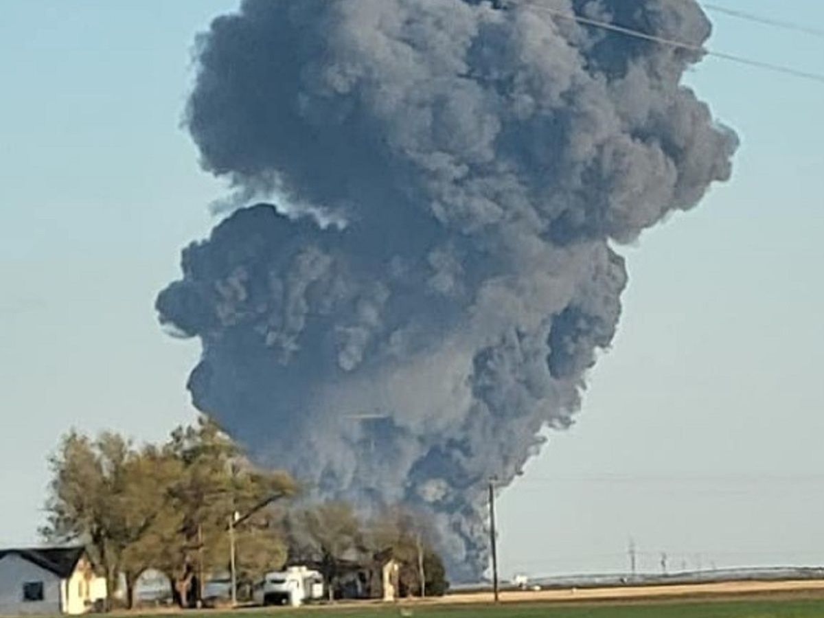 Gigantyczny pożar na farmie. Spłonęło 18 tysięcy krów!