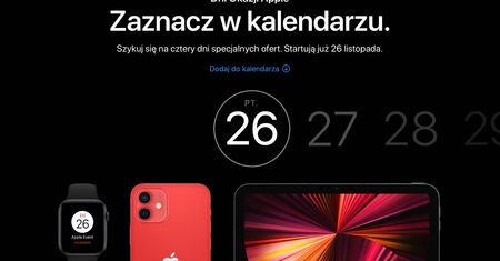 Szukasz taniego iPhone'a? Sprawdź oferty z okazji Czarnego Piątku w sklepie Apple