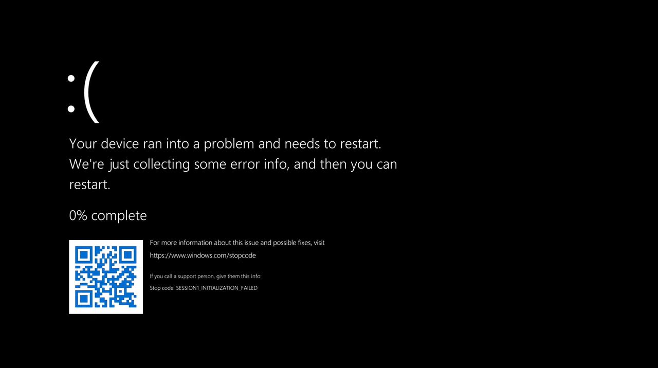 Koniec niebieskiego ekranu śmierci. BSOD w Windows 11 będzie... czarny