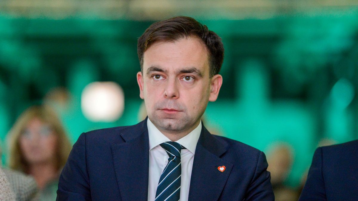 Igrzyska Wolno?ci 2024 w ?odzi
19.10.2024 Lodz. Igrzyska Wolnosci - Edycja XI pod haslem: Miasto Europa Przyszlosc. Fot. Piotr Kamionka/REPORTER
N/z: Andrzej Domanski - minister finansow
PIOTR KAMIONKA/REPORTER