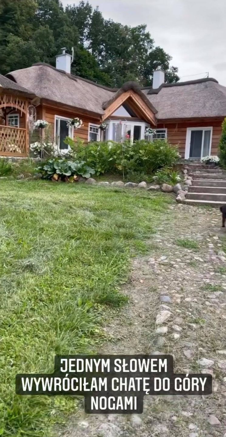 Edyta Pazura chwali się domem na Warmii