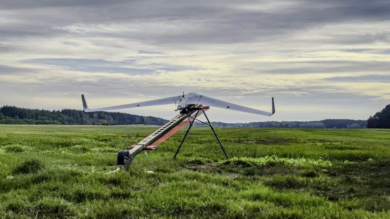 Dron "Wizjer" produkcji zakładów WZL2. 