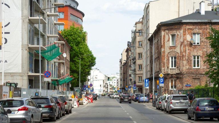 Ulica Okrzei obecnie