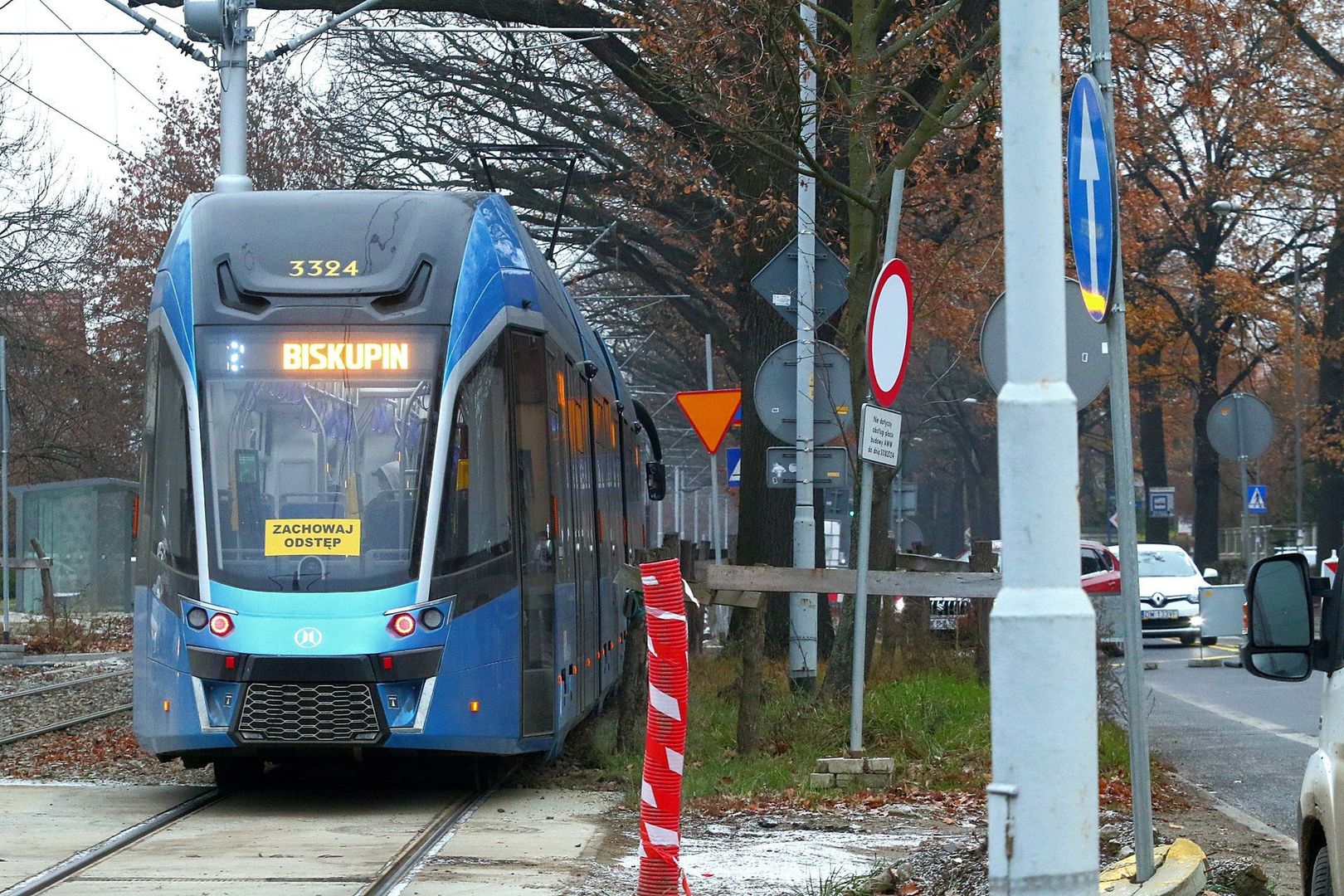 Wrocław. Awaria i zamknięte torowisko. Zapadlisko pod torami