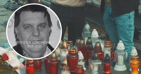 Pogrzeb Krzysztofa Kononowicza. Tłumy na cmentarzu
