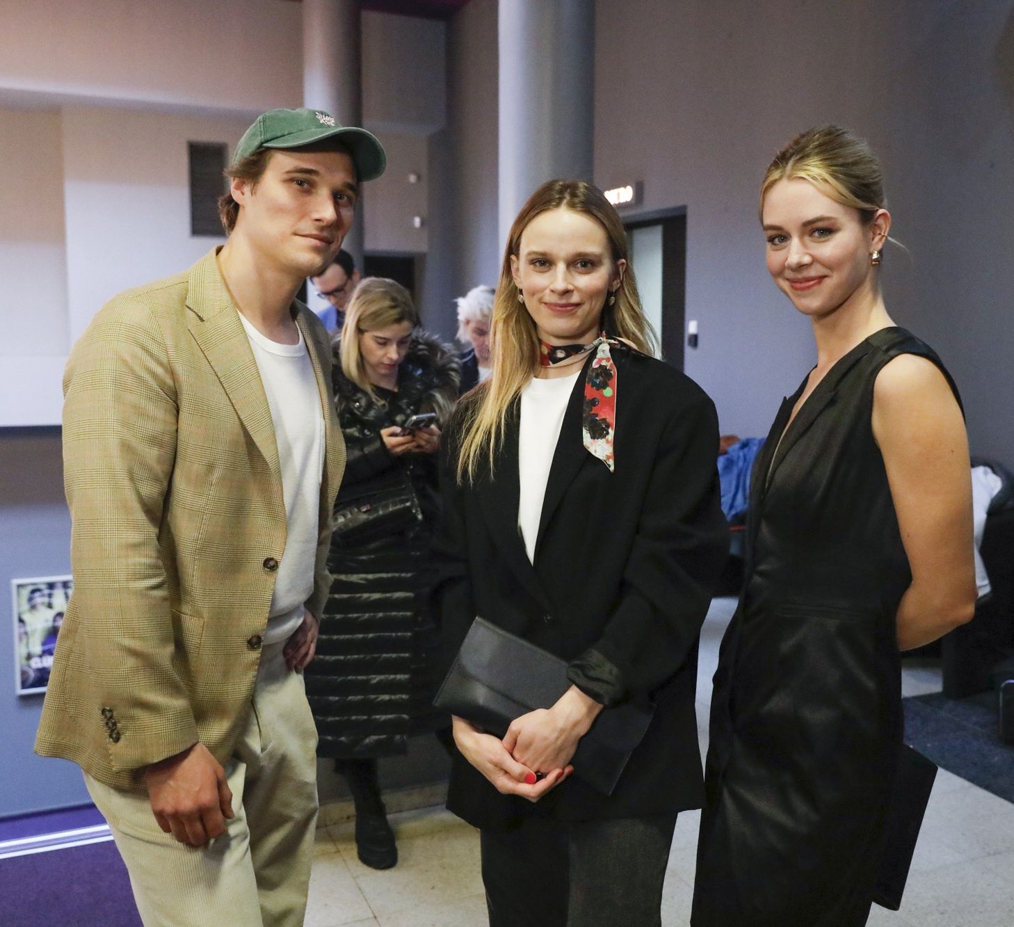 Maurycy Popiel, Grażyna Sobocińska i Emma Giegżno