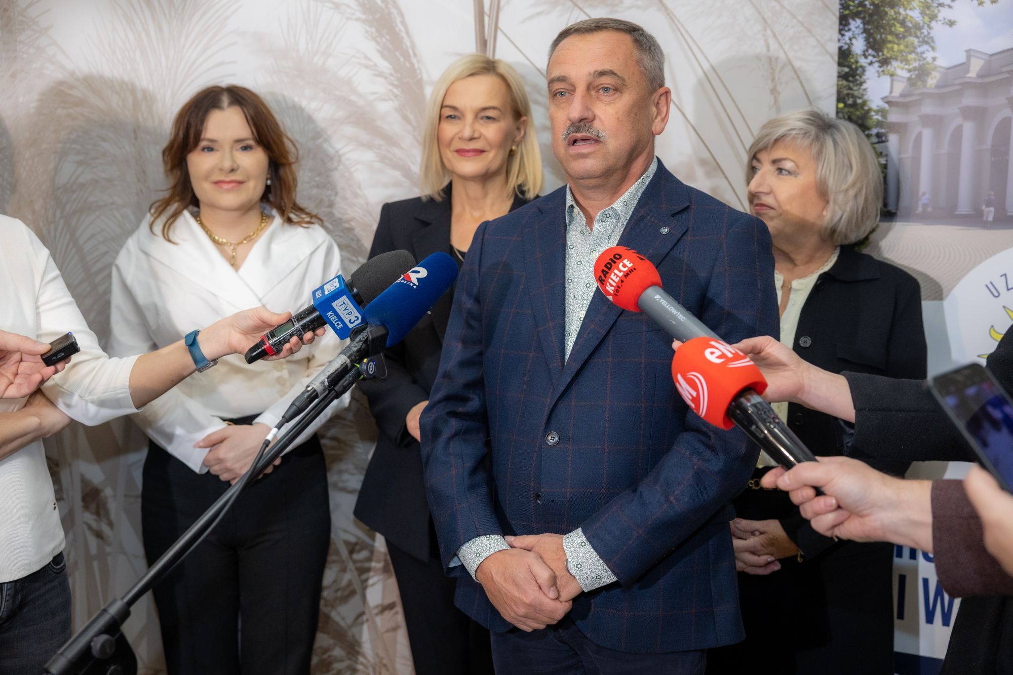 Konferencja prasowa/zwiedzanie obiektu