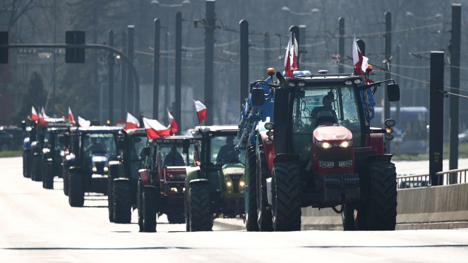 Strajk generalny rolników w Krakowie