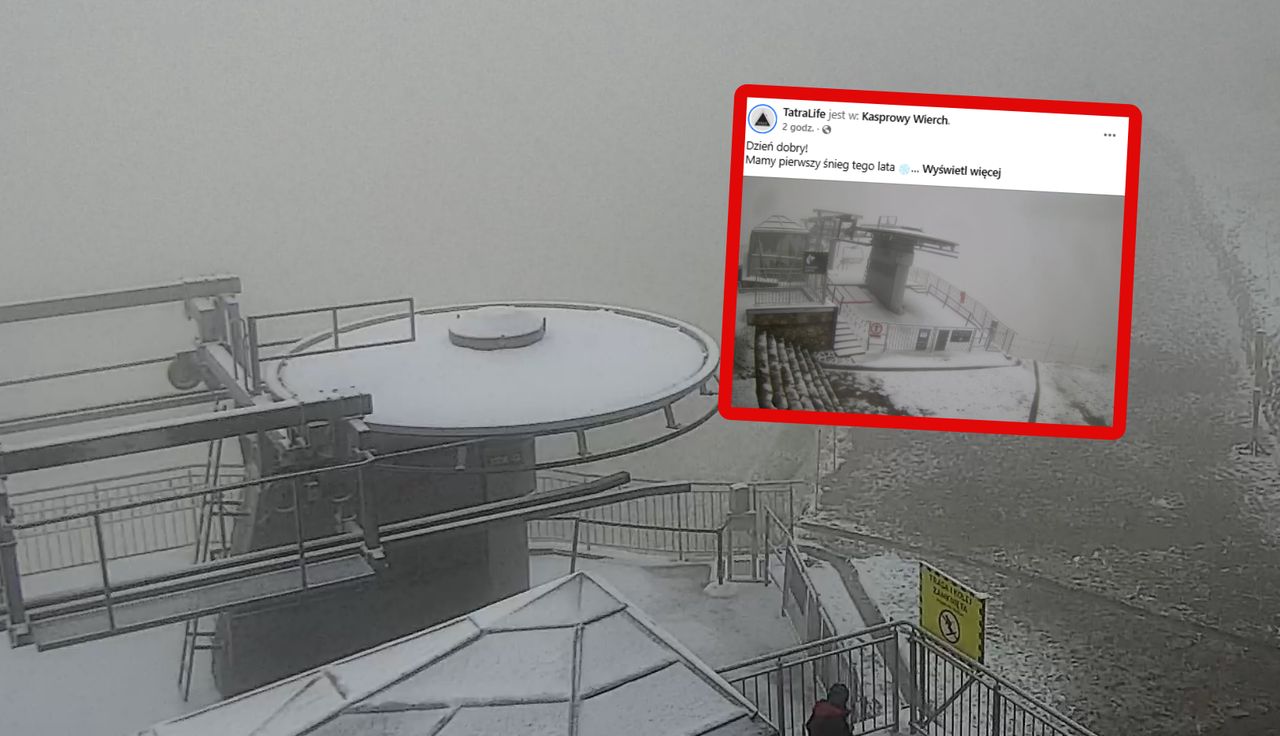 24 sierpnia, 6:00. Ujęcie z Kasprowego Wierchu. To nie żart