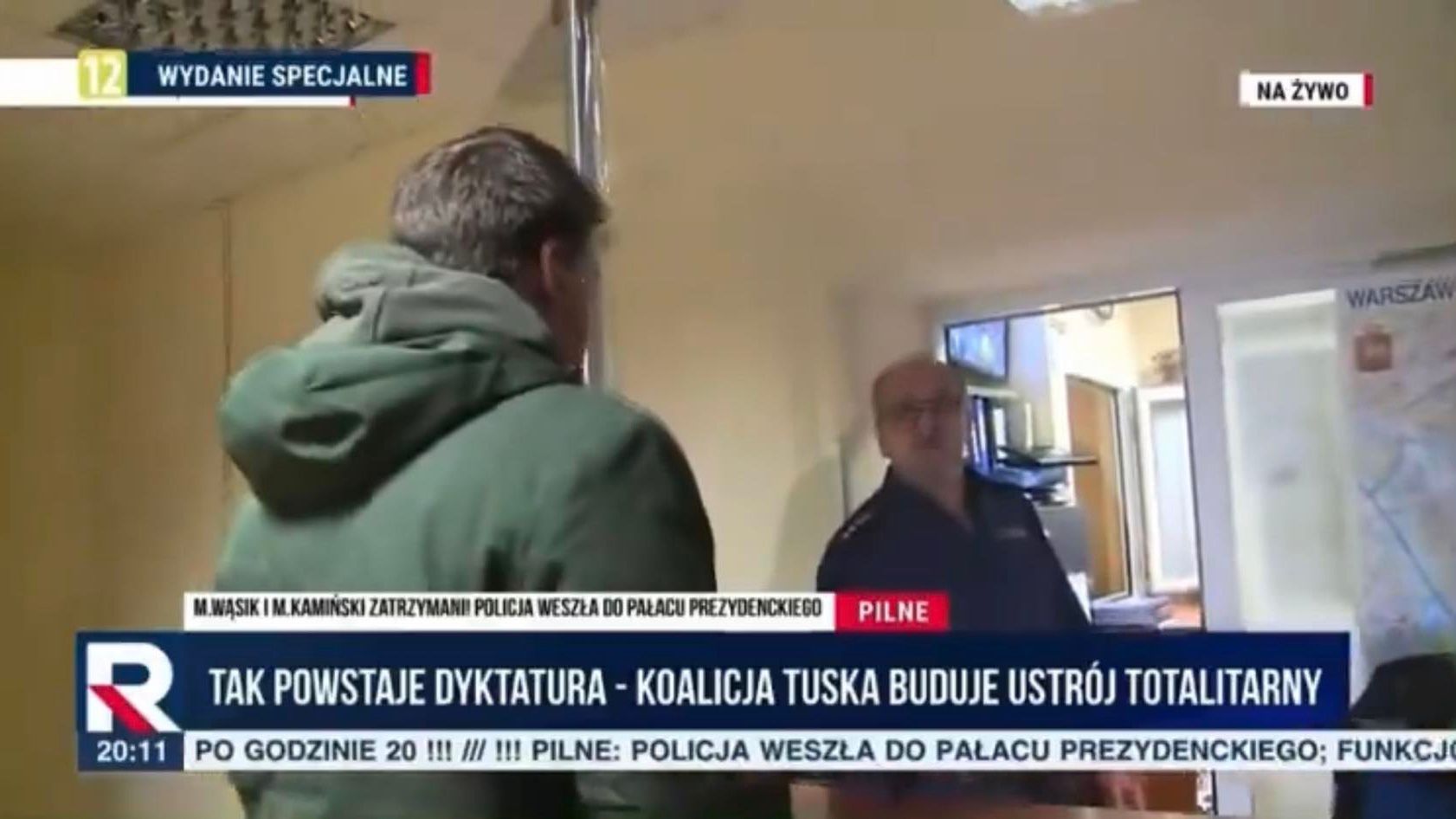 Poszukiwania Kamińskiego i Wąsika w TV Republika