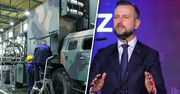 "Praca 24 h na dobę, przez 7 dni, na kilka zmian". Szef MON apeluje do firm