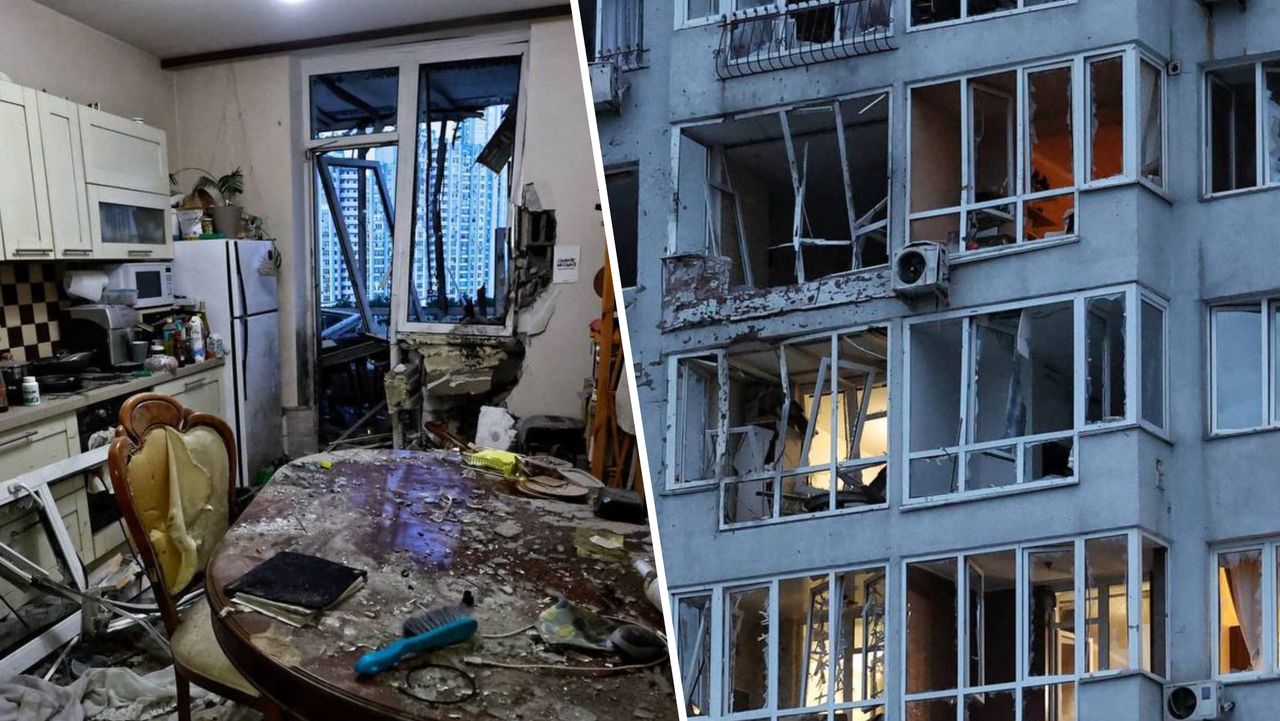 Setki celów powietrznych. Rosja zaatakowała Ukrainę