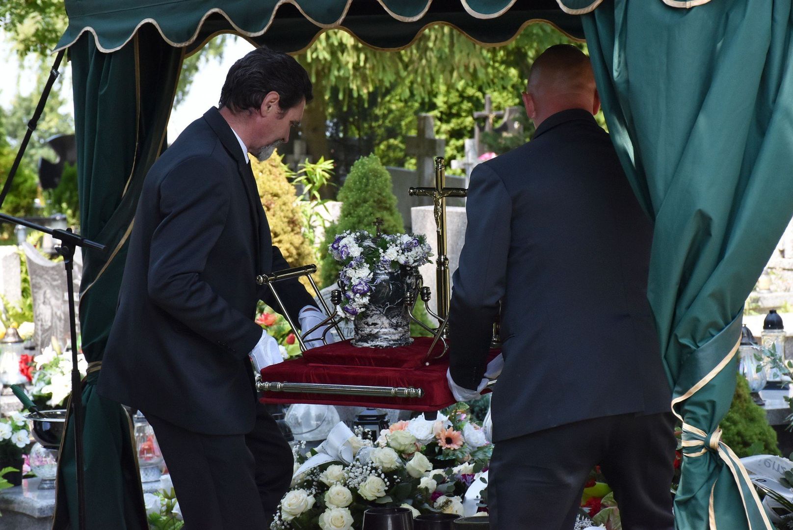 Pogrzeb Macieja Prądzyńskiego, wiceburmistrza Nowego Stawu