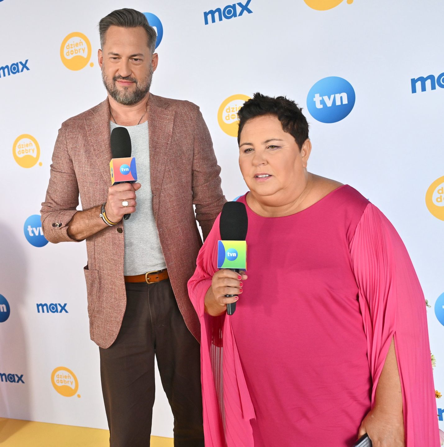 Marcin Prokop, Dorota Wellman, plan "Dzień dobry TVN"