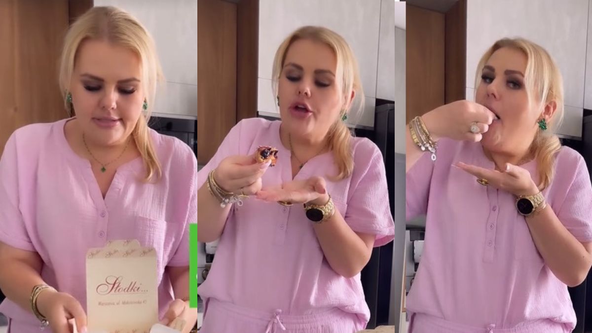 Kinga Zawodnik spróbowała jagodzianki za 31 zł od Gessler