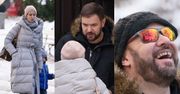 Karolak z Wioletą i dziećmi na spacerze (ZDJĘCIA)
