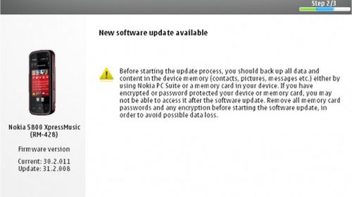 Kolejny soft do Nokii 5800 - bez wielkich nowości 1