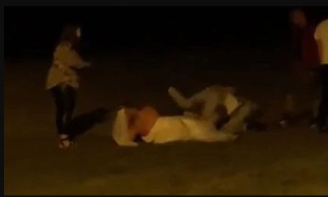 Panna młoda toczy bój n własnym weselu