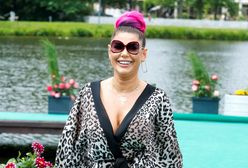 Iwona Węgrowska na charytatywnym pokazie mody. Wyeksponowała dekolt