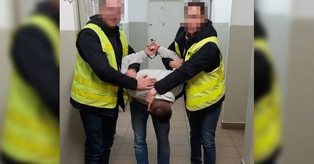 Skazany nie stawił się w areszcie. Ukrywał się w ciemnościach przed policją