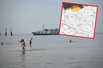 Nowe ostrzeżenie IMGW. Zwłaszcza dla tych, którzy jadą nad Bałtyk