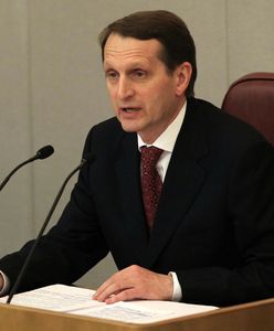 Naryszkin oskarża Polskę. Jest reakcja Ukrainy