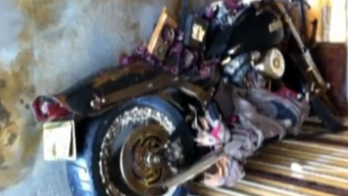 Odnaleziony Harley-Davidson