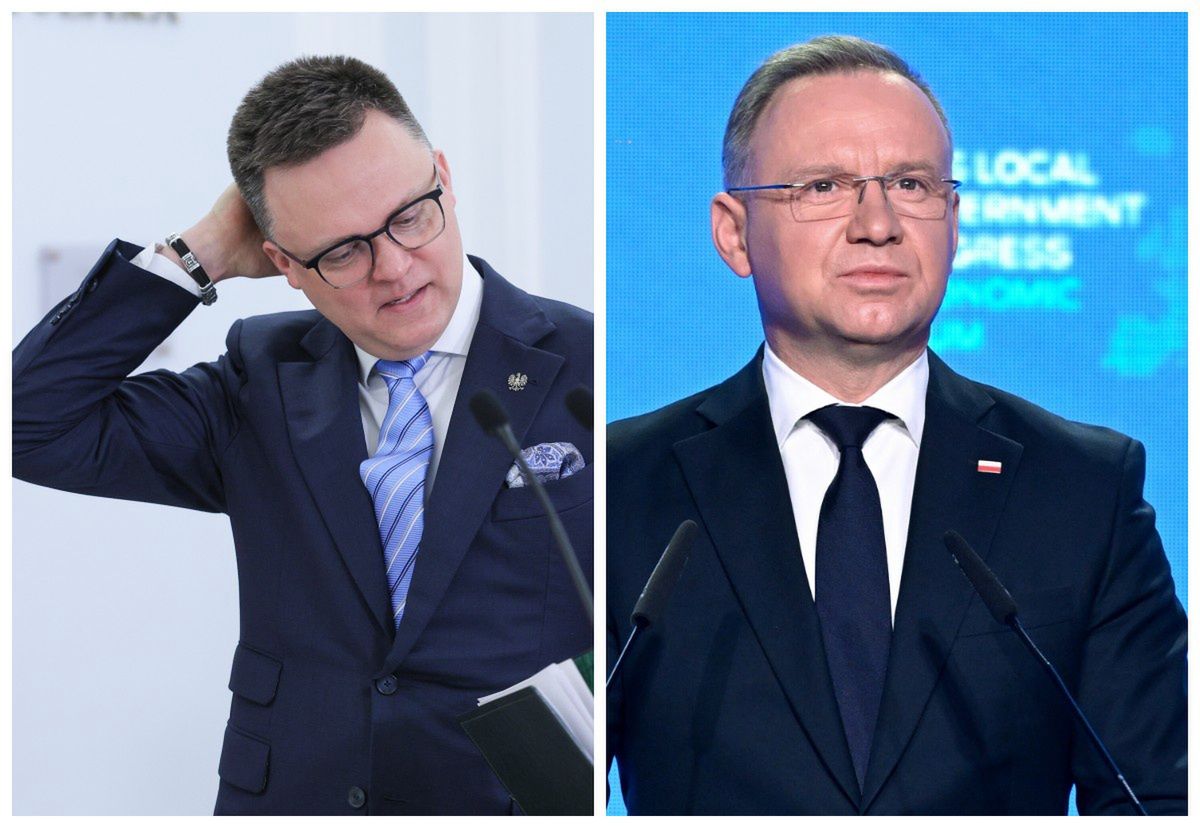 Marszałek Szymon Hołownia skomentował decyzje prezydenta Andrzeja Dudy