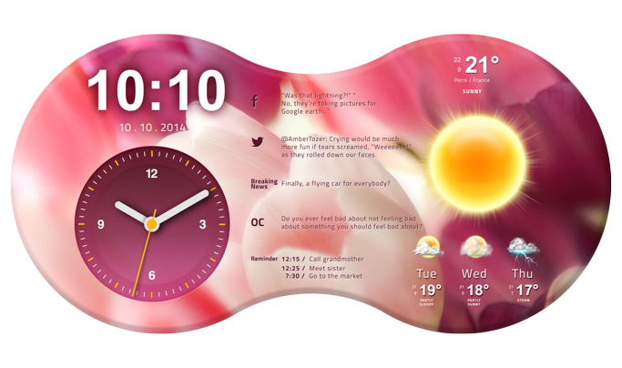 Ścienny smart-watch. Coolest Clock: zegar projekcyjny wyświetli nie tylko godzinę 5