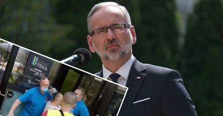 Awantura antyszczepionkowców w Grodzisku Mazowieckim. Jest reakcja Niedzielskiego