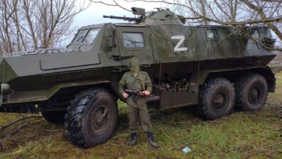 Wagnerowcy zbudowali pancernego "busa"
