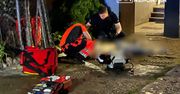 Warszawa: Awantura między byłymi partnerami. Na informację o tym, że jedzie policja, mężczyzna skoczył z 4. piętra