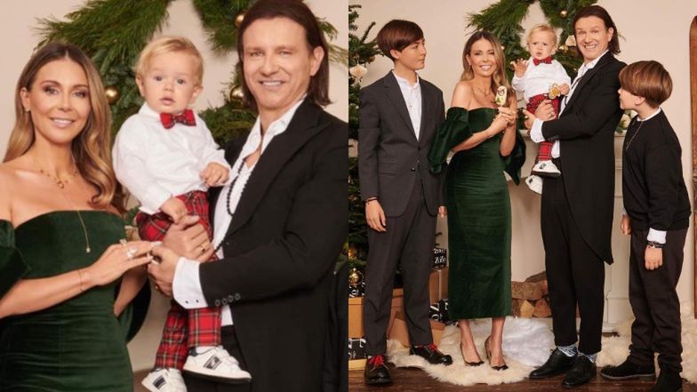 Radosław Majdan wyciął ze zdjęcia synów Rozenek 