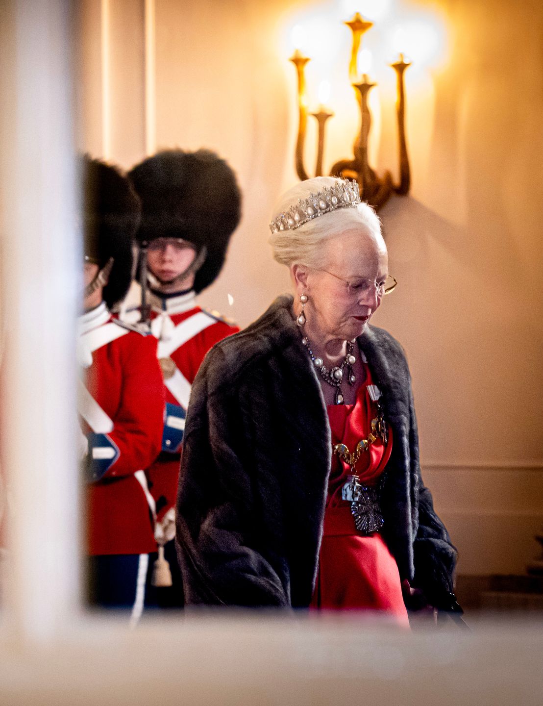 Przyjęcie noworoczne w Pałacu Amalienborg