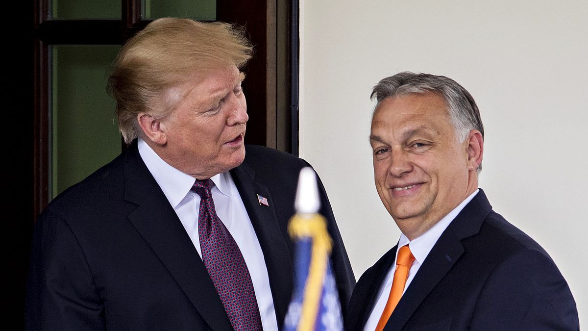 Spotkanie Donalda Trumpa i Viktor Orbána w Białym Domu (2019 r.)