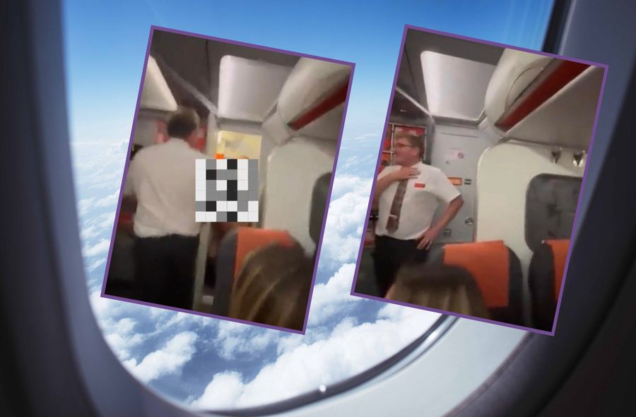 Pasażerowie samolotu zostali przyłapani na uprawianiu seksu
