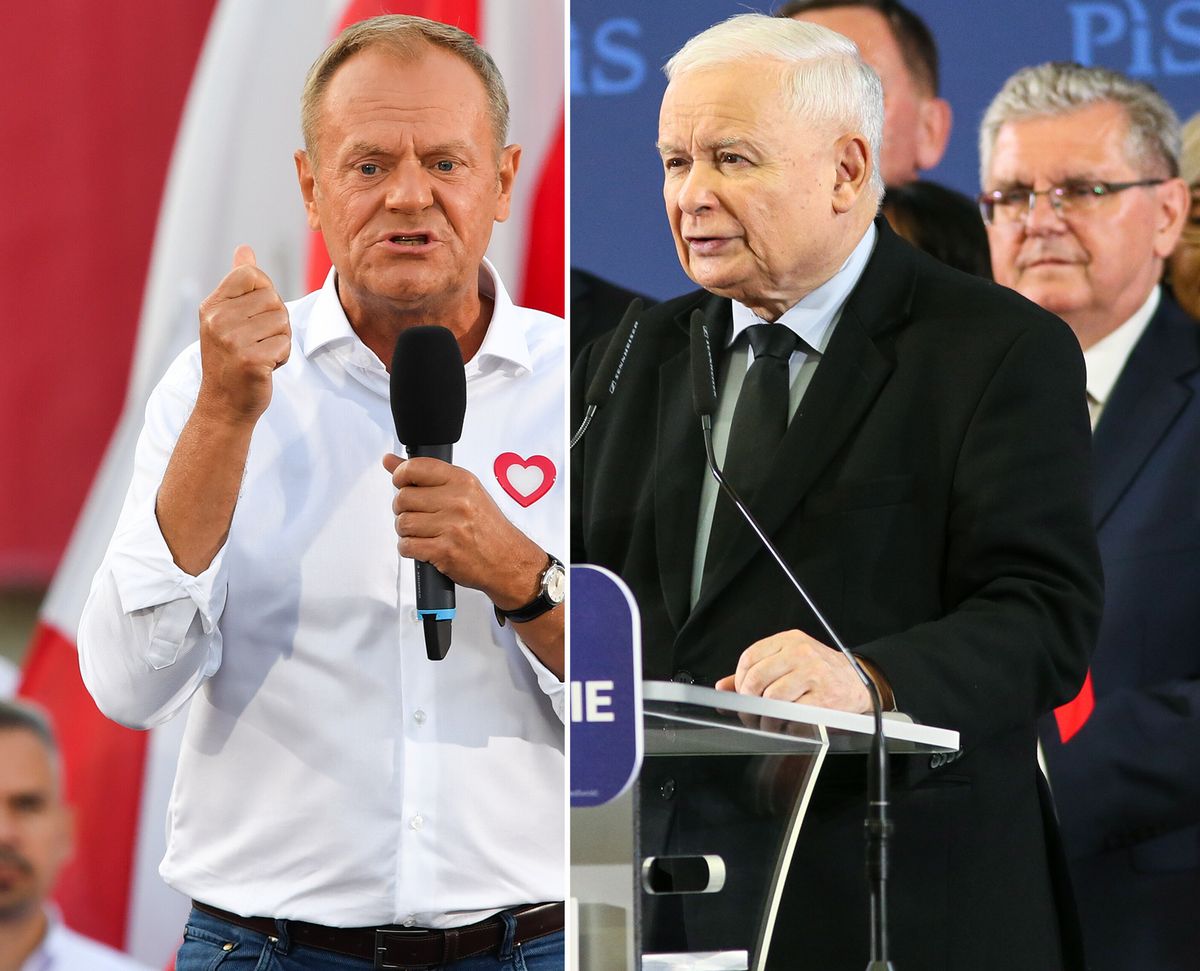 Donald Tusk, Jarosław Kaczyński