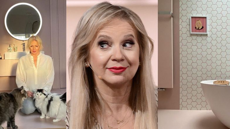 Marzena Rogalska pokazuje swoją pastelową łazienkę