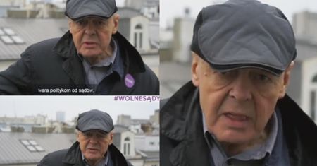 Tym wyjaśnia, na czym polega "reforma" sądownictwa: "Będą mogli nas skazać za przechodzenie przez własne podwórko"