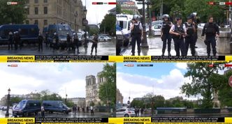 Z OSTATNIEJ CHWILI: CZŁOWIEK Z MŁOTKIEM zaatakował policjanta w Paryżu! 1500 ludzi zamkniętych w Notre Dame!