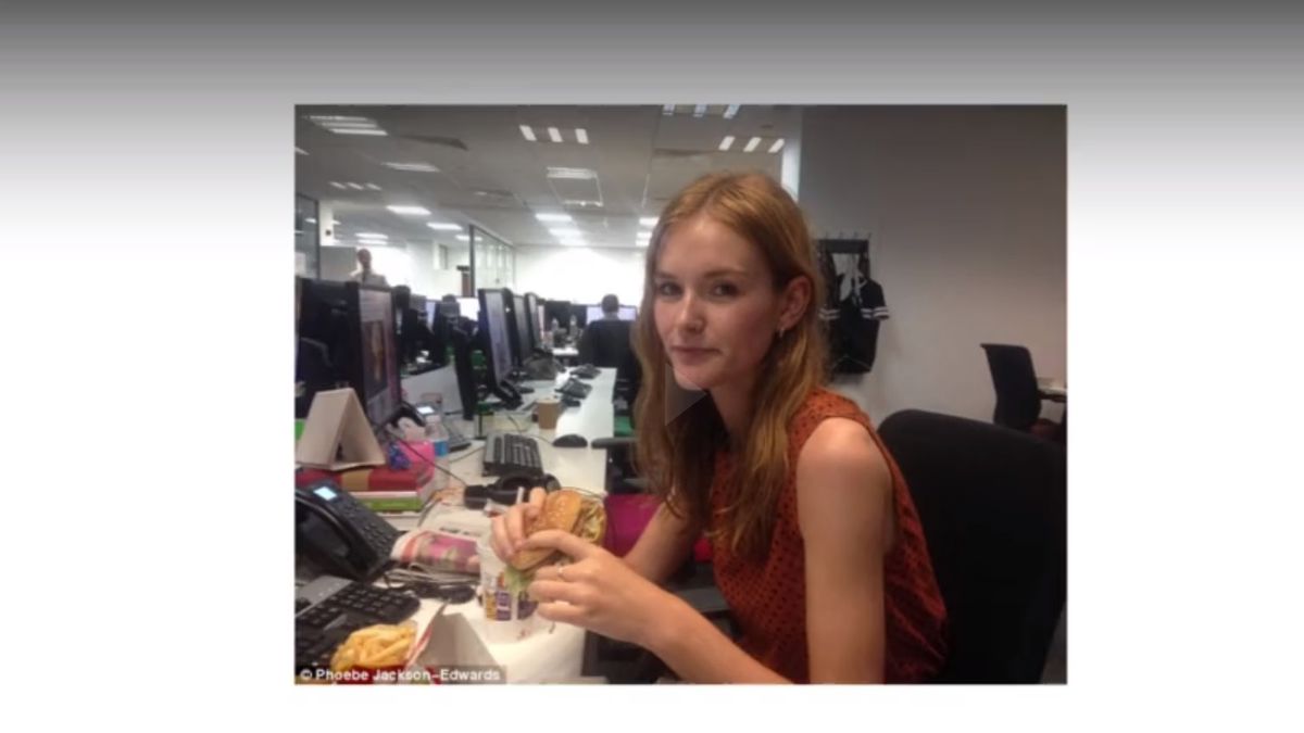 Phoebe Jackson-Edwards postanowiła przez tydzień odżywiać się tylko fast foodami. Jak zachowało się jej ciało po tygodniu takiej diety?