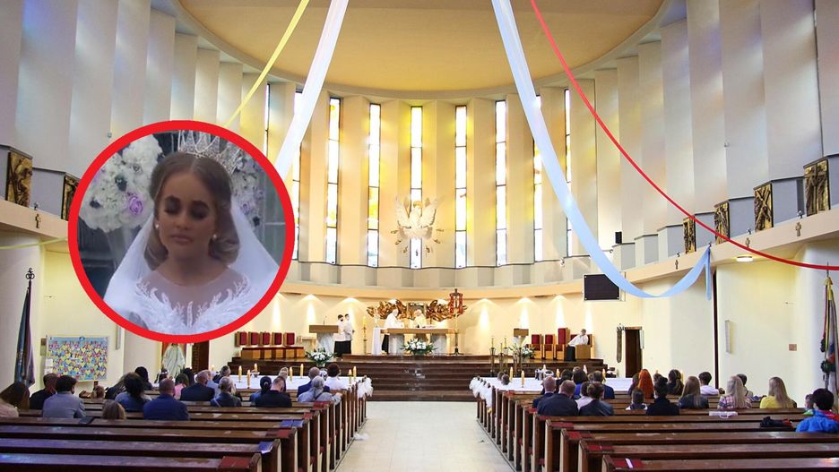 Ośmiolatka niczym panna młoda