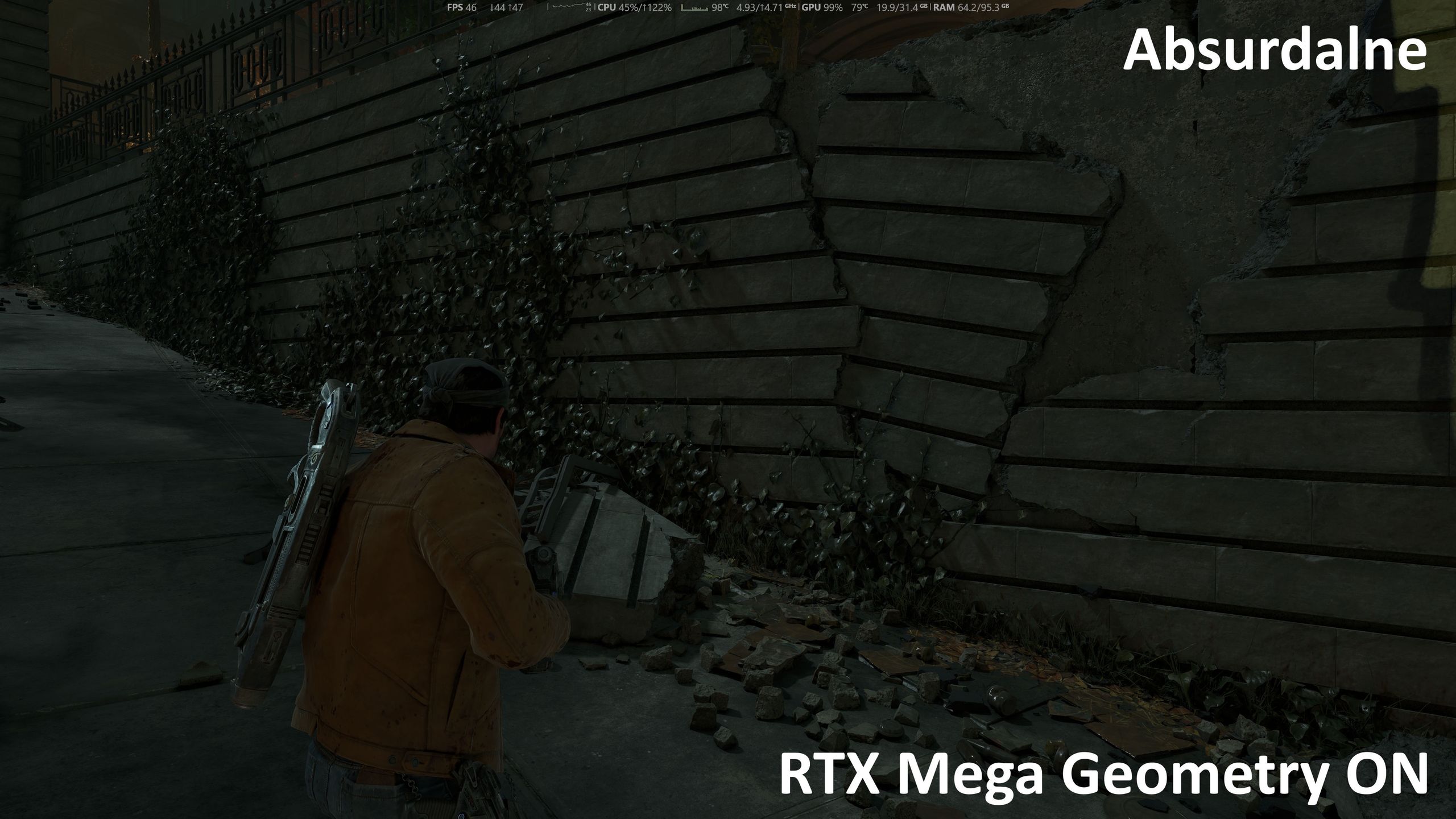 Gears of War: E-Day - ust. Absurdalne z RTX Geometry