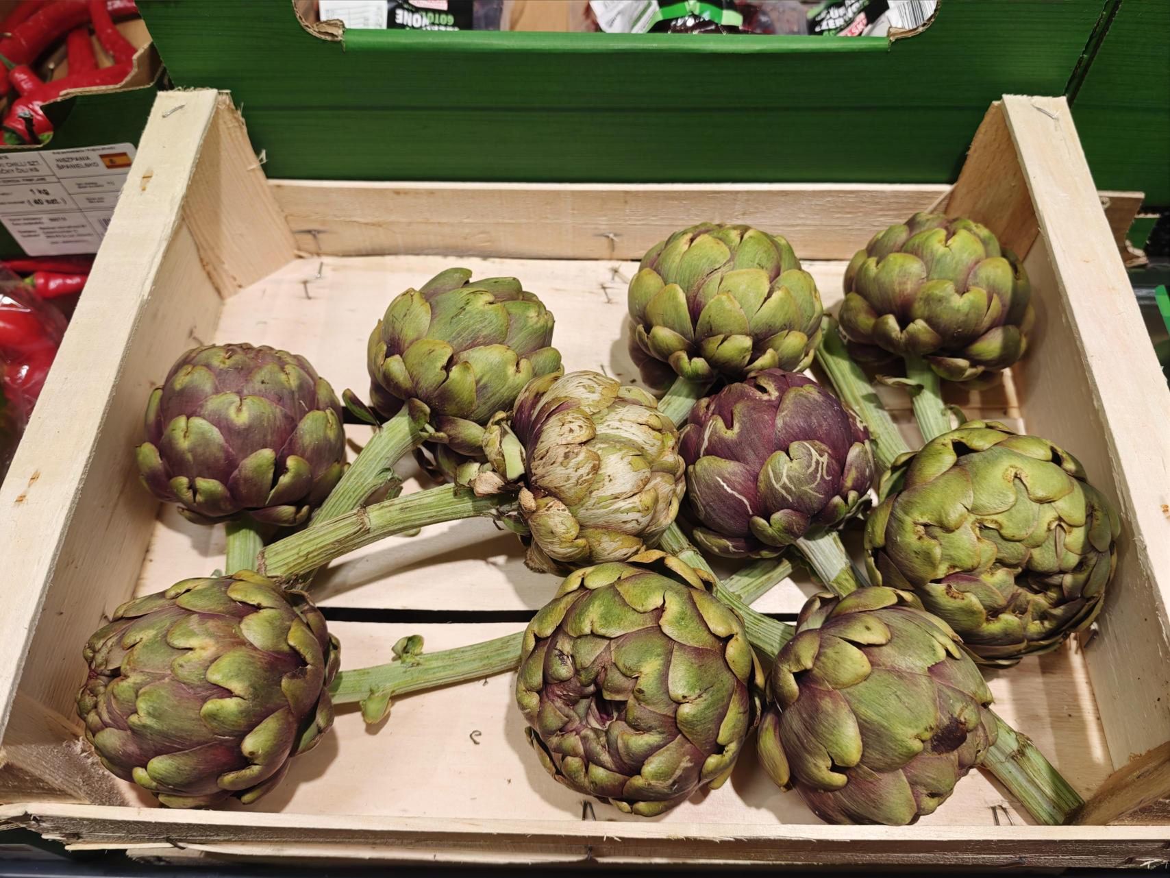 Karczochy pojawiły się w Biedronce