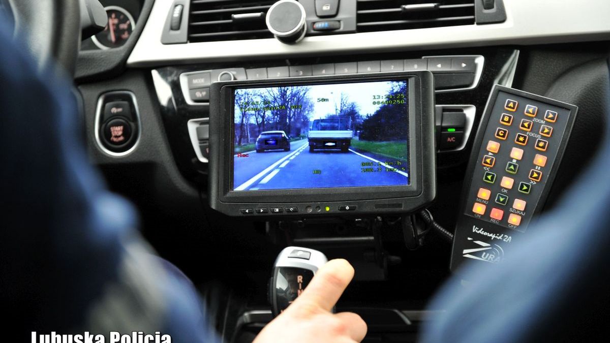 Wideorejestrator wykorzystywany w polskiej policji
