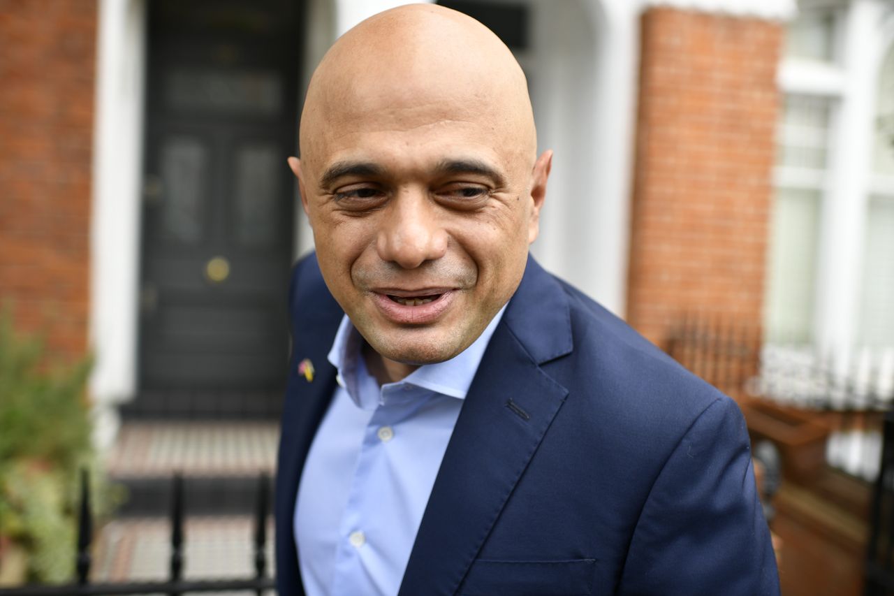 Były brytyjski sekretarz ds zdrowia Sajid Javid po rezygnacji z funkcji (Photo by Beresford Hodge/PA Images via Getty Images)